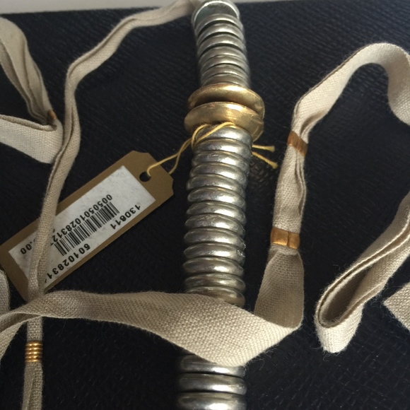 Barneys New York Jewelry - Barneys New York Necklace NWT Vintage Silver/Brass